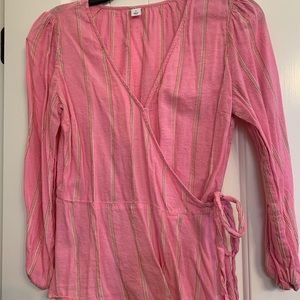 Size small long sleeve pink shirt